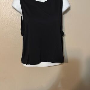 PINK Victoria's Secret Black and White Tank Top